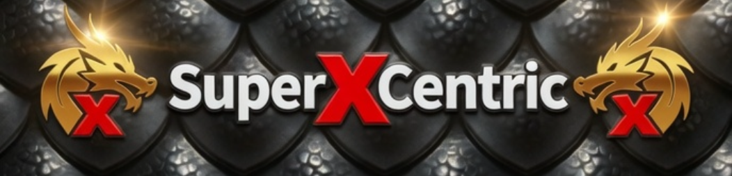 Superxcentric banner logo